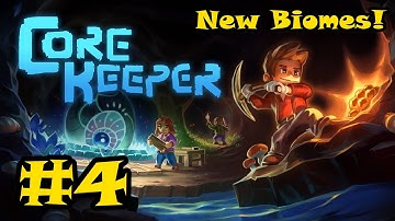 Core Keeper Gameplay - Episode 4 - Core Keeper Beginners Guide - Exploring new biomes