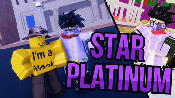 Using Star Platinum In Different Roblox JoJo Games [Old Video]