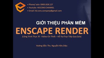 💥Giới thiệu phần mềm Enscape  - Khóa Học Enscape 3.1 Thực Chiến💥