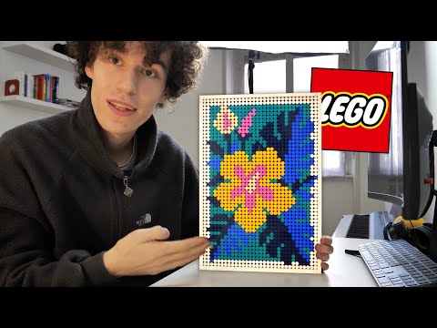 Ho costruito un QUADRO LEGO - Lego Floral Art set 31207 