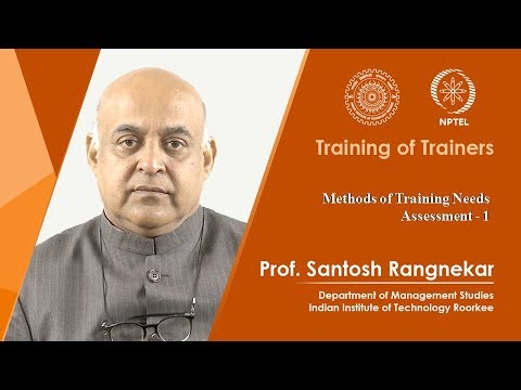 Methods of Training Needs Assessment - 1