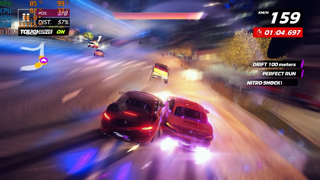 Perfect Run + Nitro Shockwave Combo! | Asphalt 9 Legends Ultra Graphics Gameplay (2025)