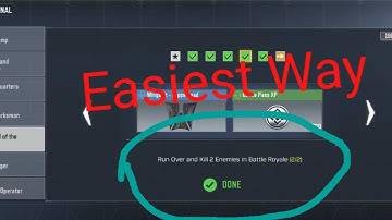 COD Mobile Run Over And Kill 2 Enemies In Battle Royale Task Complete