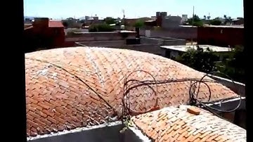 Catalan Vaults & domes. Finish insolate and waterproof cover,