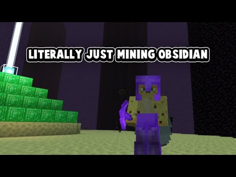 Literally Just Mining Obsidian For 120 Minutes... With Netherite? - Literally Just Mining Obsidian For 120 Minutes... With Netherite?