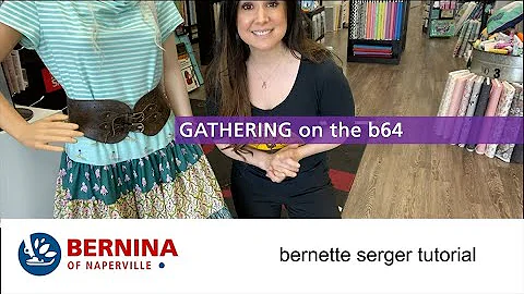 bernette 64 Serger Tutorial
