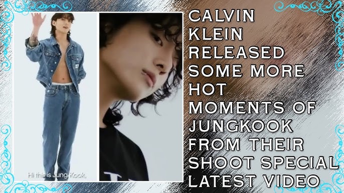 BTS Jungkook steps in as global ambassador for Calvin Klein Jeans &  Underwear, trends #1