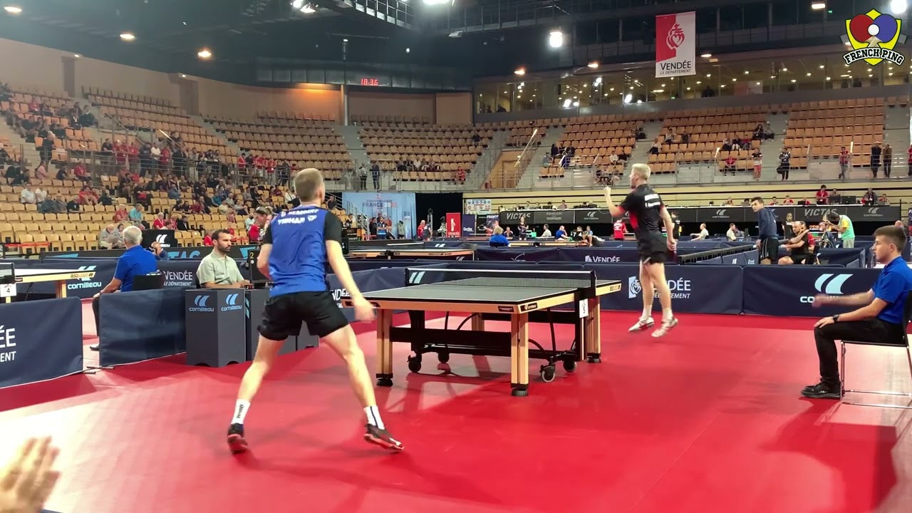 Florian Bourrassaud vs Bastien Rembert  | Championnats de France 2022 | Tennis de table 🏓
