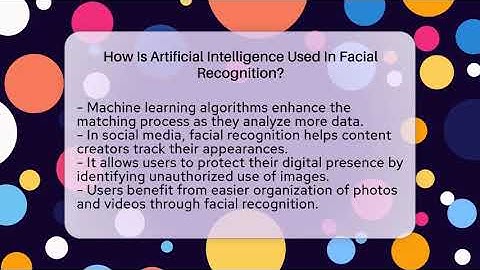 How Is Artificial Intelligence Used In Facial Recognition? - Everyday-Networking