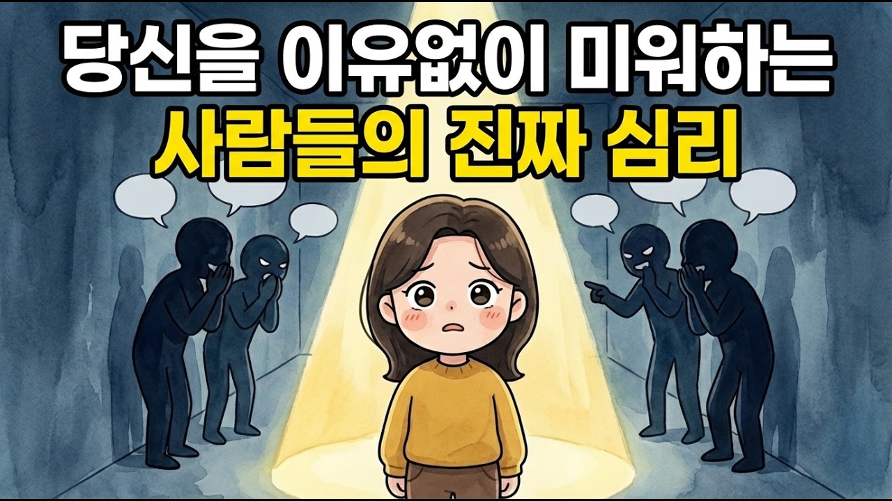 당신을 이유 없이 미워하는 사람들의 소름 돋는 심리