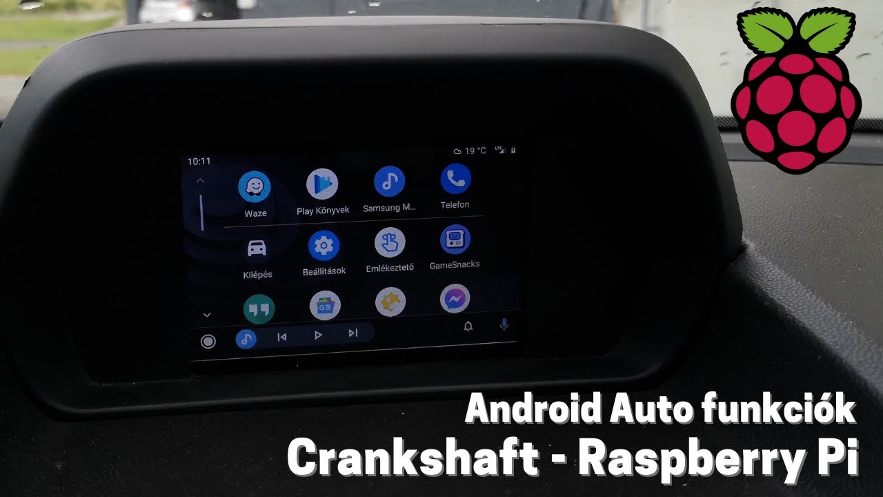 Android Auto funkciók Crankshaft OpenAuto Raspberry Pi YouTube