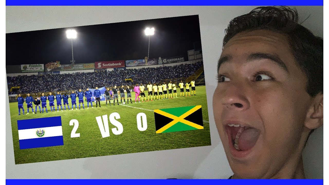 SALVADOREÑO REACCIONA A EL SALVADOR VS JAMAICA YouTube
