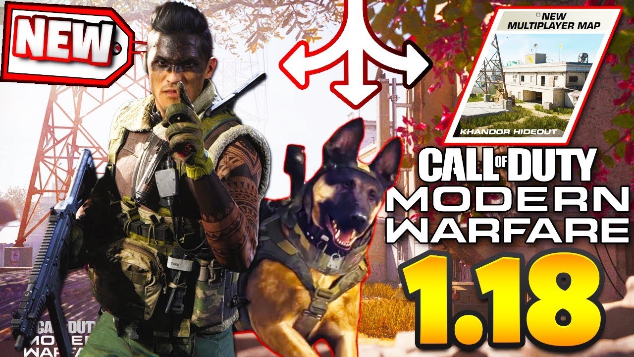 WHATS NEW in MODERN WARFARE UPDATE 1.18? NEW MAP, OPERATOR, AND MORE ! (COD MW UPDATE 1.18 OVERVIEW)