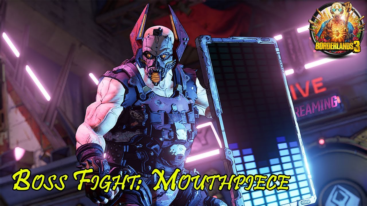 Borderlands 3 Boss Fight Mouthpiece YouTube