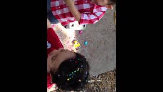 Easter 2012 confetti egg fight