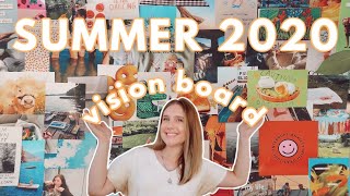 MANIFESTING MY PERFECT SUMMER | making my summer 2020 vision board