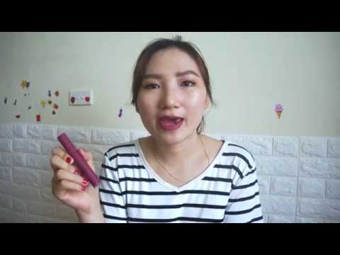 Vlog #1: Review & Swatch 3CE Velvet Lip Tint Know Better