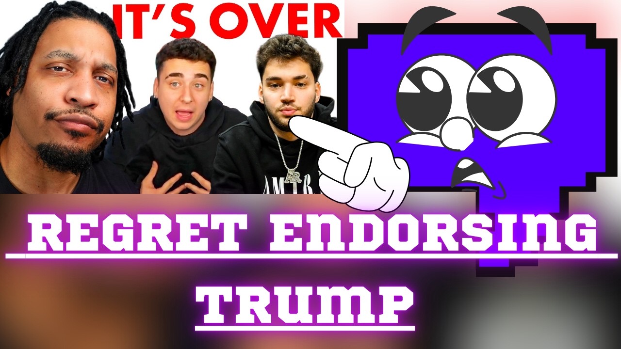 Lacy And Adin Ross REGRET Endorsing Trump BUT IT’S TOO LATE Reaction