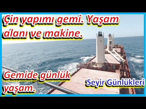 Yunanistan Fransa seferi Gemi tanıtımı ve gemide günlük yaşam