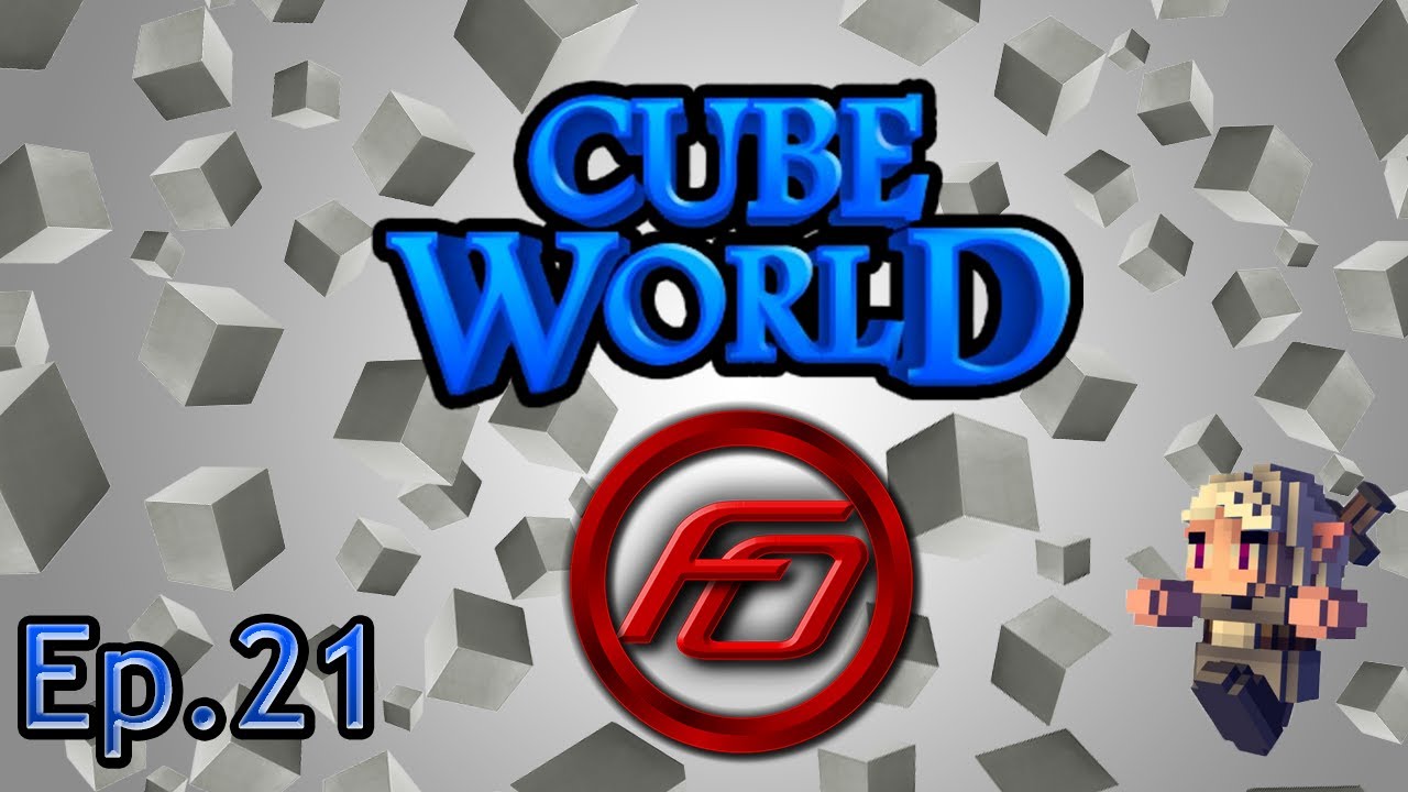 Lets Play Cube World :3 Million Damage!?!?: EP.21