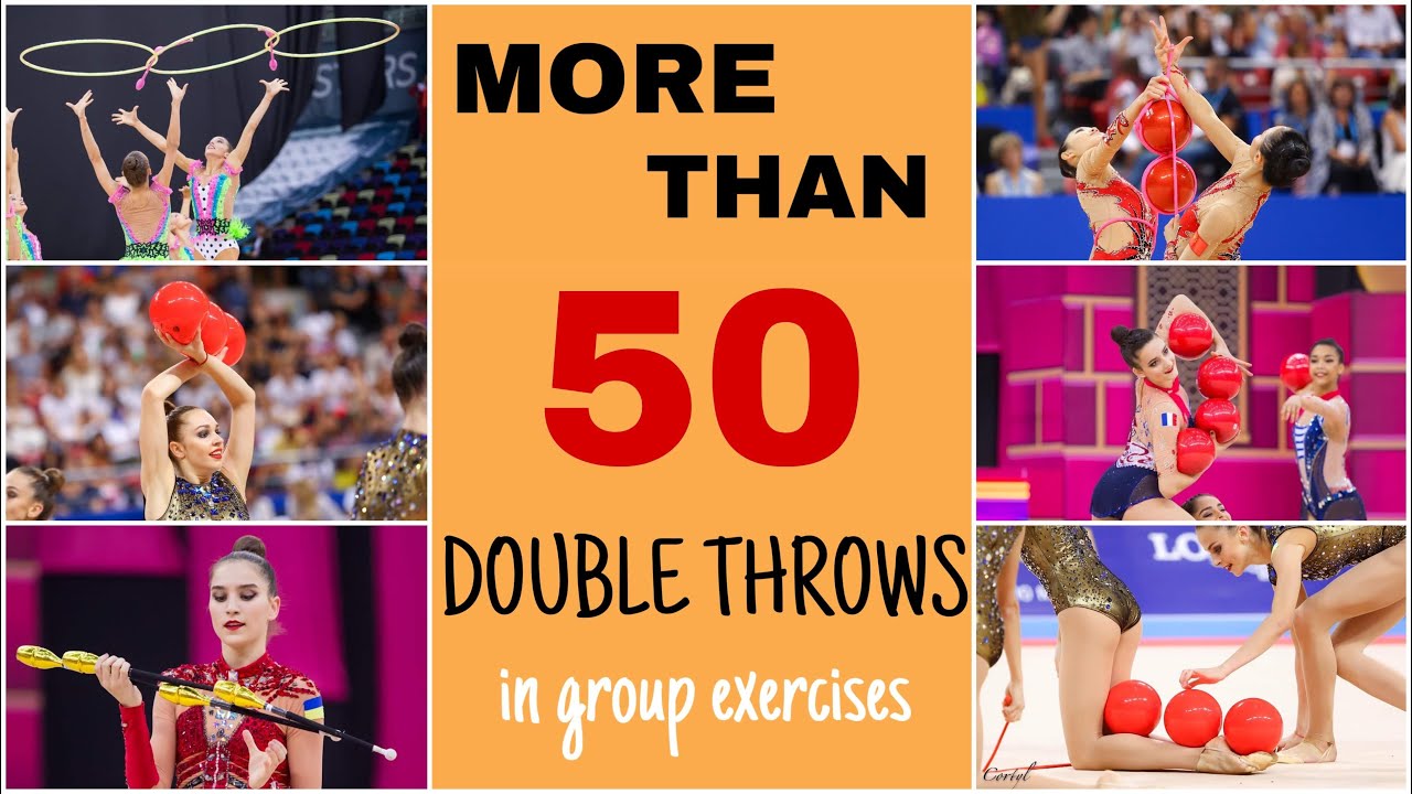 50+ Double Throws in Group Exercises - RG CoP 2017-2021 - YouTube
