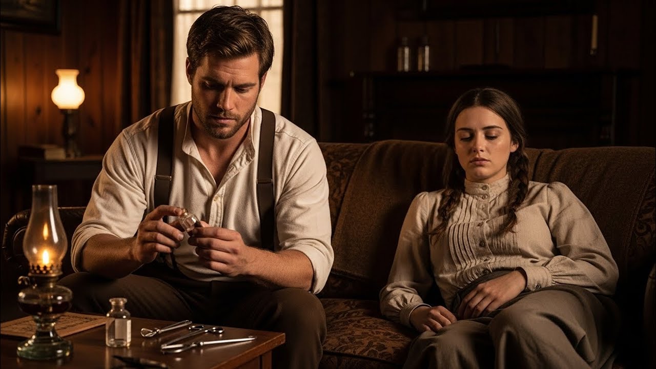 “Just Relax and Let Me Help,” the Town Doctor Told the Cowgirl. | Wild West Stories