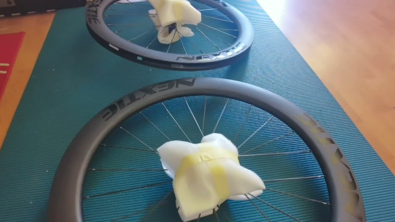 Nextie Aero Gravel Wheelset NXT60CGX Unboxing Initial thoughts