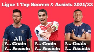 Ligue 1 Top Scorers & Assists ○ HD -