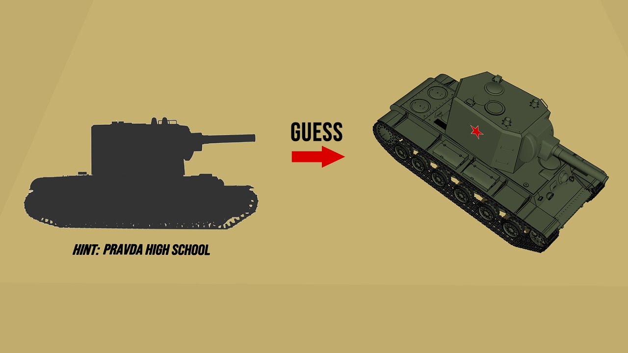 Tank Silhouette Guess Challenge 3D