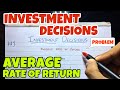 ARR Technique for Investment Decisions 📈