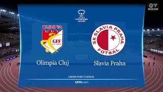 FCU Olimpia Cluj vs SK Slavia Praha live score, H2H and lineups