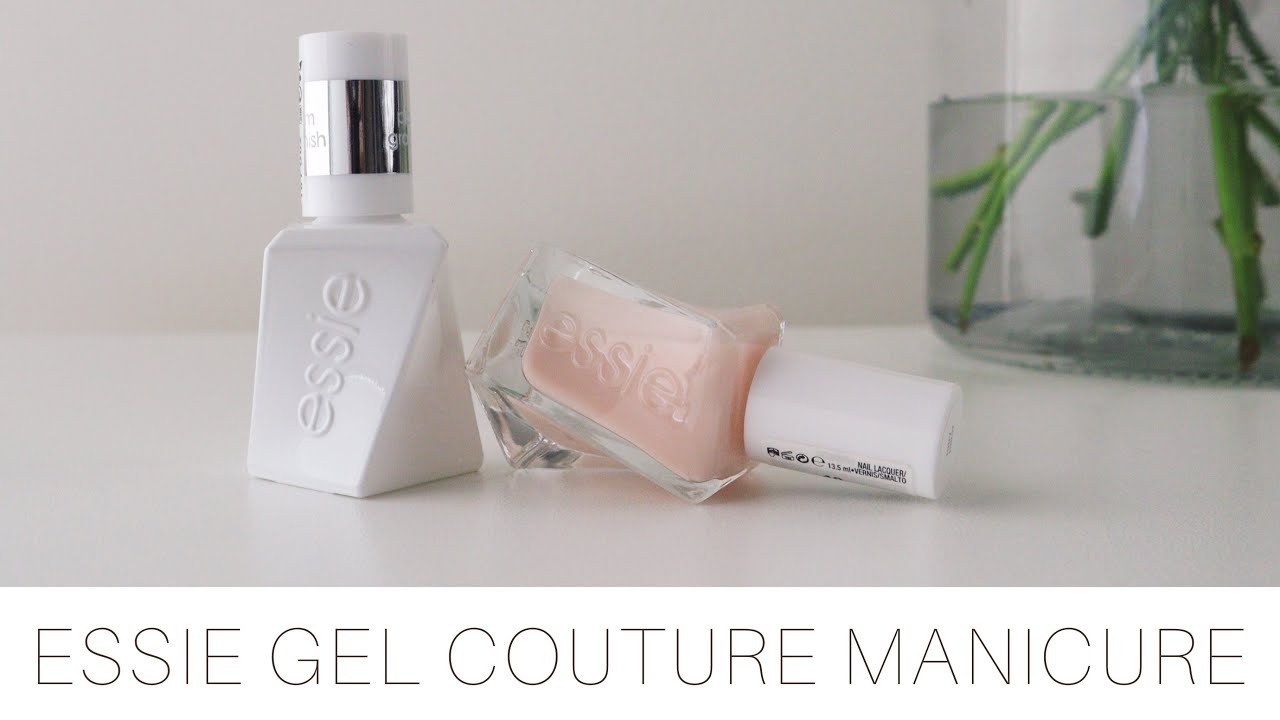 2. Essie Gel Couture Nail Polish in "Fairy Tailor" - wide 3