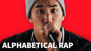 Video thumbnail of "Rap but every word starts with the next letter of the alphabet"
