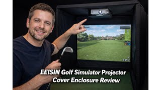 ⛳ EEISIN Golf Simulator Projector Cover Enclosure Review – Protect Your Setup, Worth It? 🔍