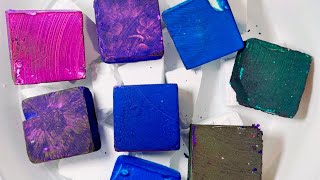 Vibrant, Soft Dyed Chalk on a Bed of Fresh BSN 💜🩵🩷💚 Gym Chalk ASMR ✨ Stress Relief screenshot 4