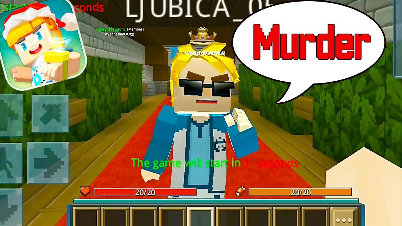 Blockman: Go - Murder Mystery Ep 2 in the Minecraft Mode - YouTube