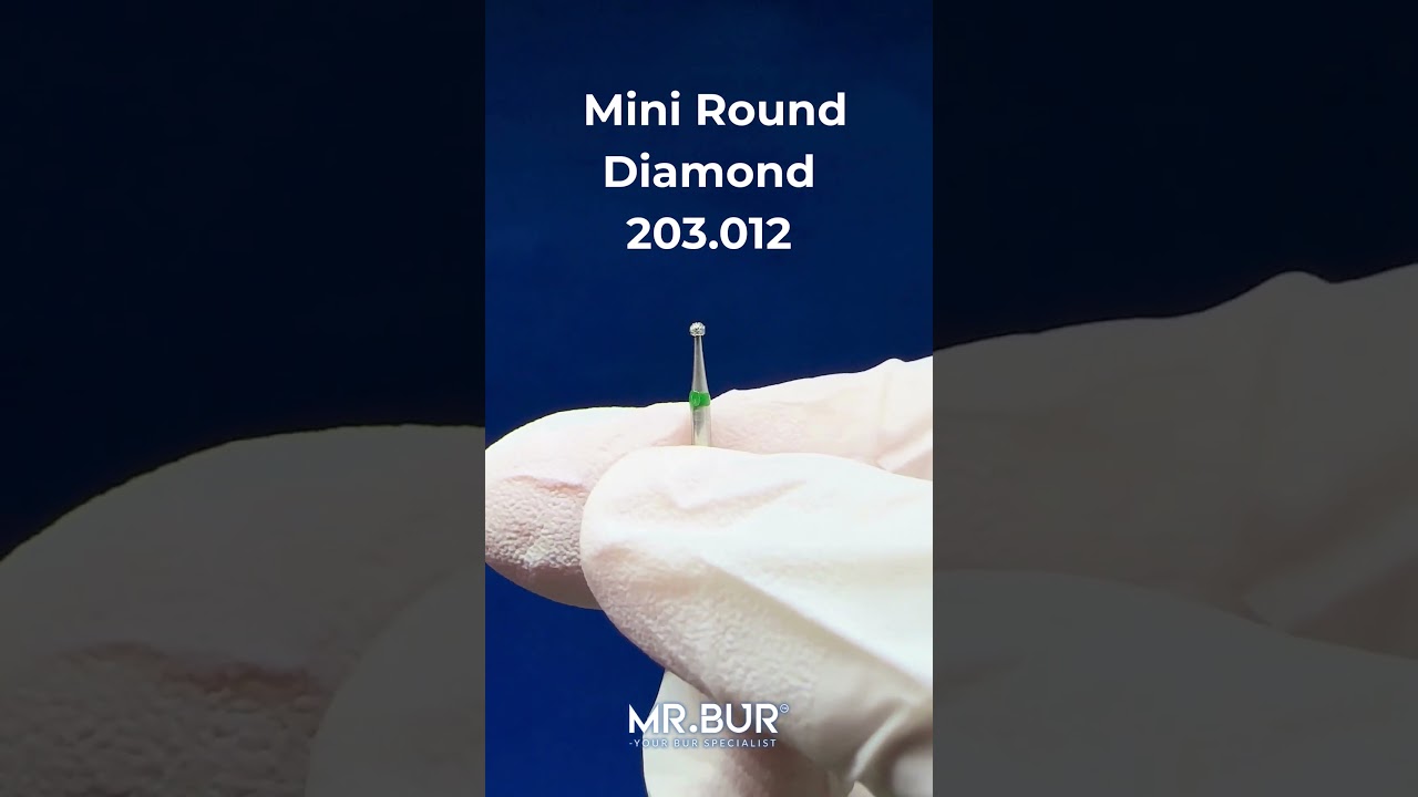 Mini Round Shape Bur | Diamond Dental Bur