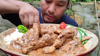 perilla seeds and chicken cury recipe || NAGA cuisine || kents vlog.