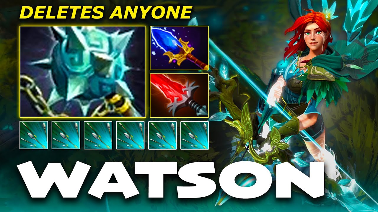 watson WINDRANGER [S-Tier CARRY 7.35c] - Full Match Dota Class - YouTube