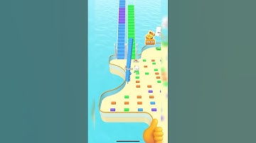 Bridge Racing Game Play Walkthrough Part 2 ( android & ios ) #gaming #funny #amazing #lovely #viral