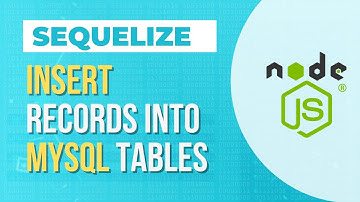 Using MySQL with Sequelize: insert data and recovery generated key (Connect in mysql using nodejs)