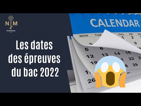 Les dates des