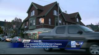 Convenience store owner helps police catch suspected robber