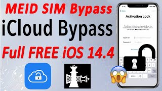 iOS 14.4 Bypass iCloud New Method MEID SIM Bypass !! iCloud Unlock With Sim Call Fix in Full FREE