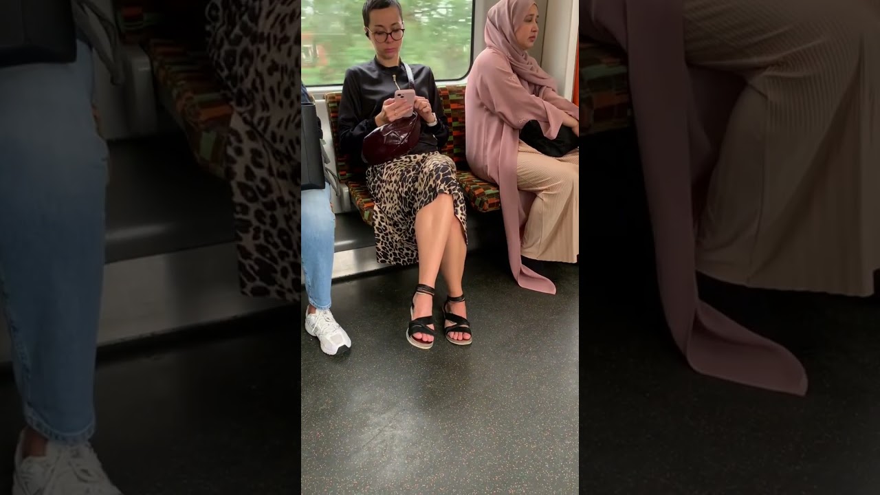 Candid Feet (Orange Pedicure)