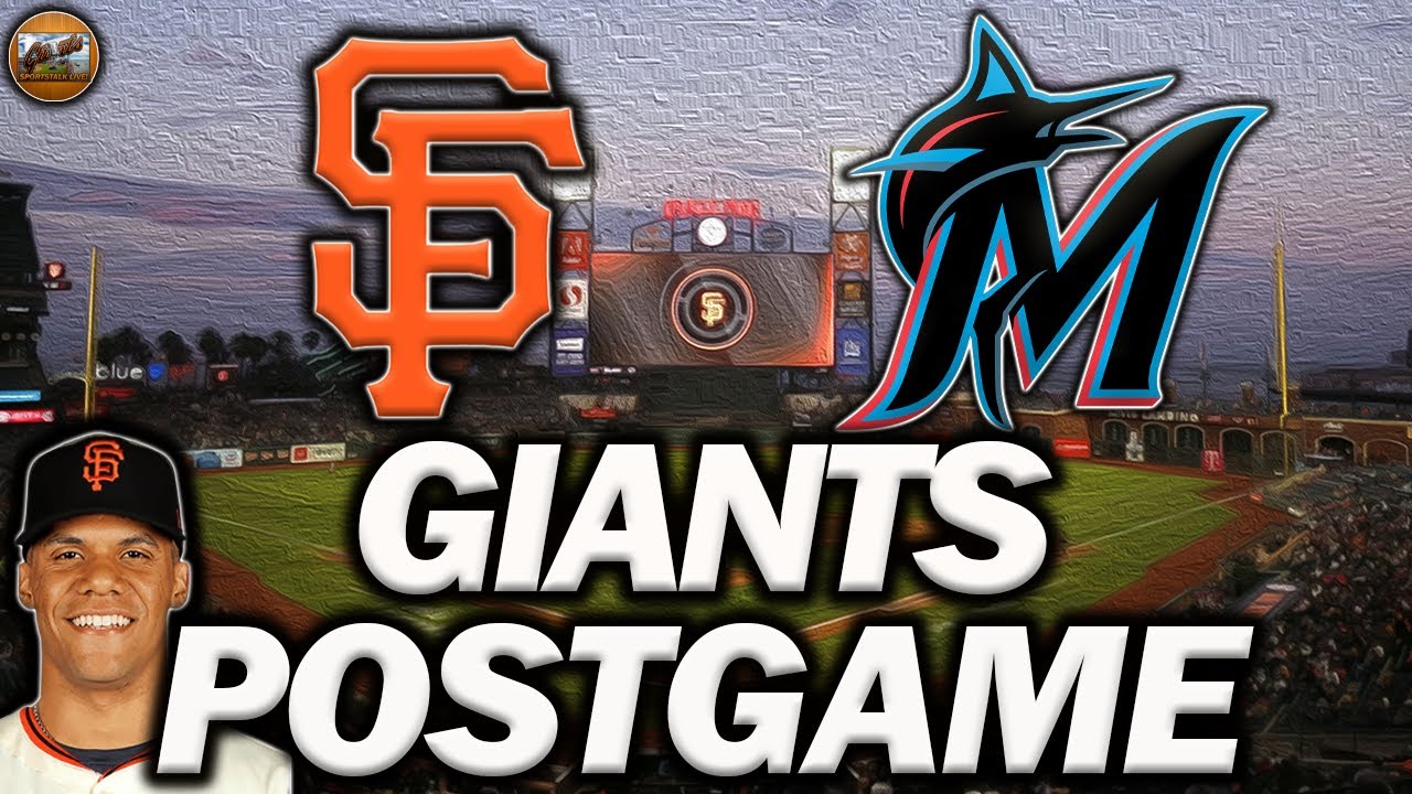 San Francisco Giants vs Miami Marlins Game 1 Postgame YouTube