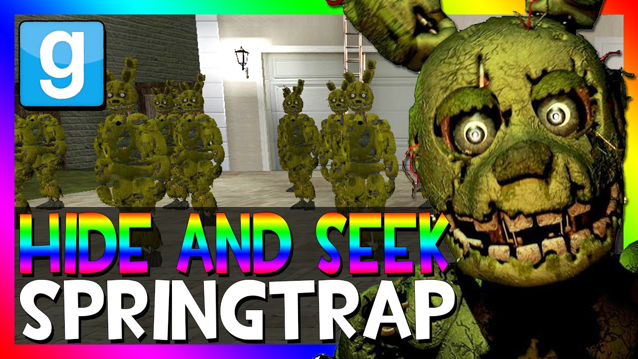 FNaF 3 Mini-game recreated in Garry's Mod (slideshow) : r