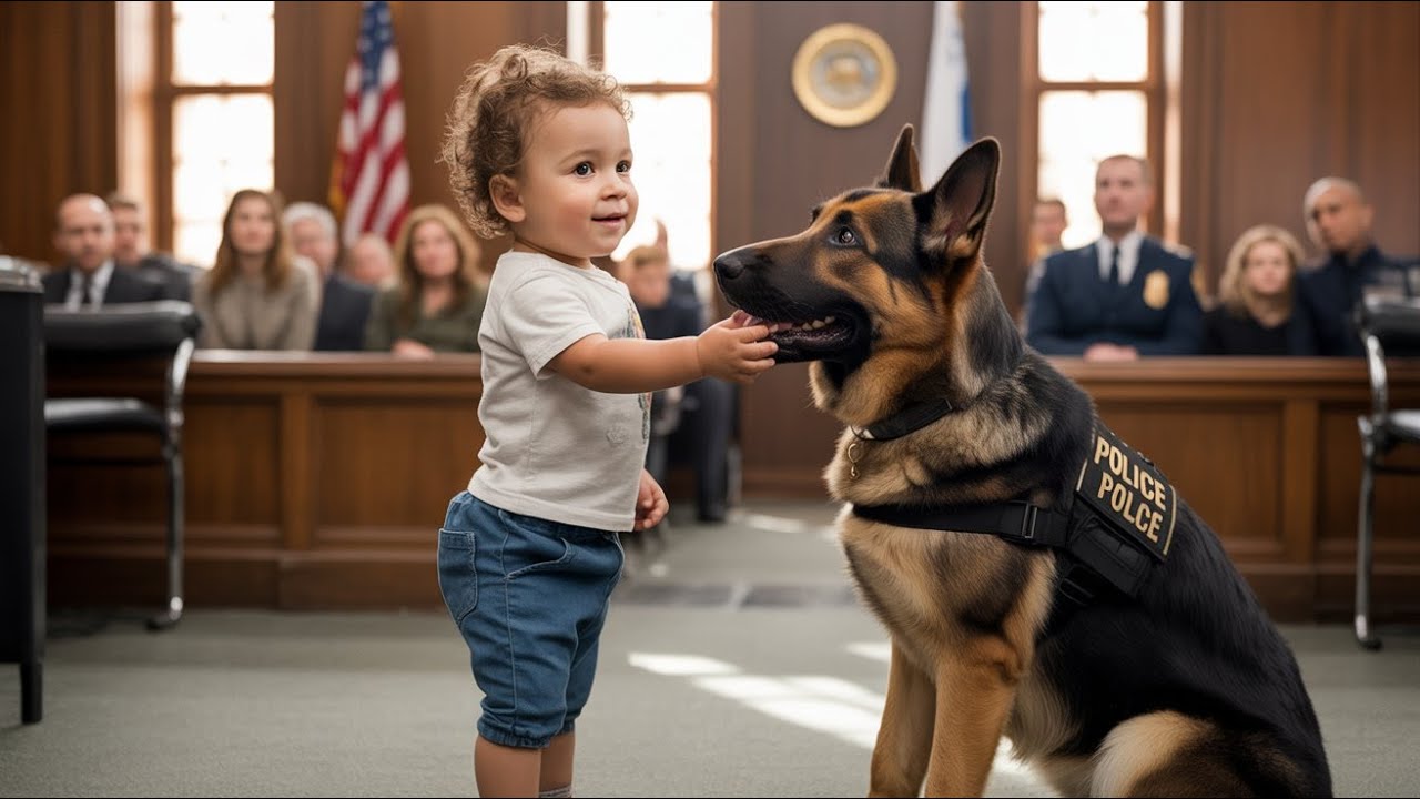 What This 3-Year-Old Said to a Police Dog Shocked the Courtroom - YouTube