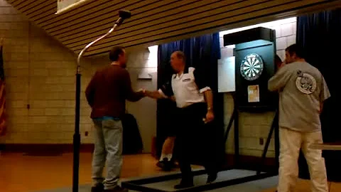 Carl Bonner MMDL Darts John Lowe Exhibition Boston...
