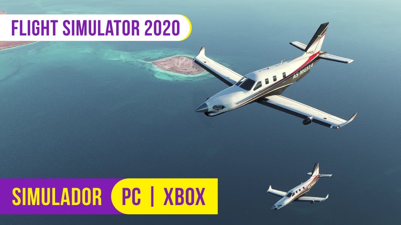 Cinco curiosidades do Microsoft Flight Simulator, novo simulador de voo